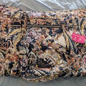 Vera Bradley Travel Tote in Tangier Paisley NWT